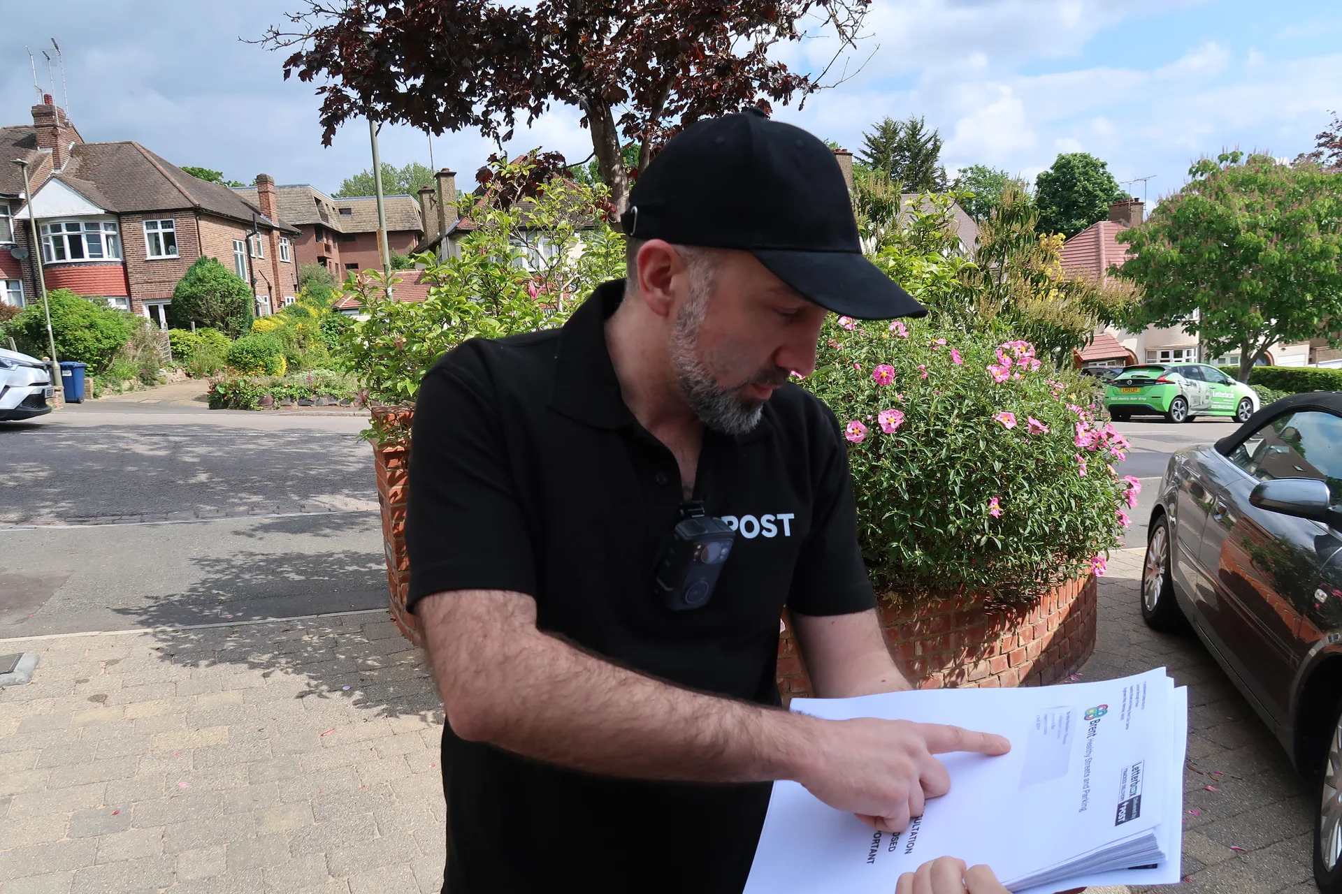 Letterbox +POST operative preparing HS2 communications for residential delivery